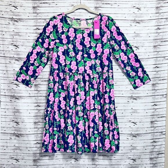 Lilly Pulitzer Geanna Dress De Vine - Picture 1 of 12